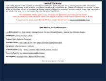 Tablet Screenshot of nmjustice.net